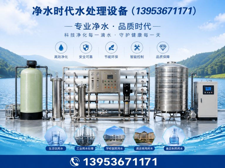 山东净水时代水处理设备展示图